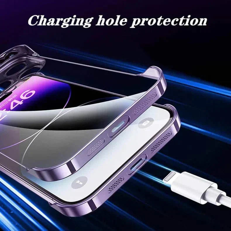 Rimless Slim Frameless Clear Hard Case for iPhone 13 Cases & Covers