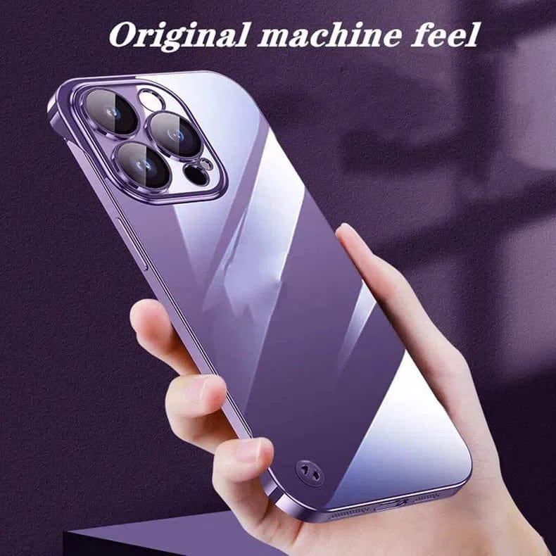 Rimless Slim Frameless Clear Hard Case for iPhone 13 Cases & Covers