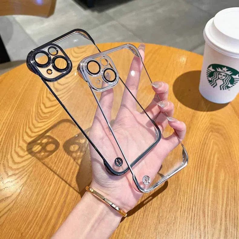 Rimless Slim Frameless Clear Hard Case for iPhone 13 Cases & Covers