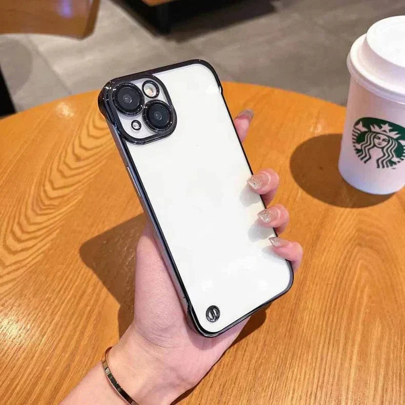 Rimless Slim Frameless Clear Hard Case for iPhone 13 Cases & Covers