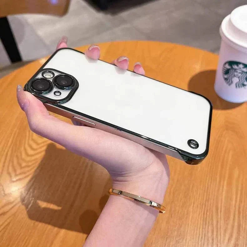 Rimless Slim Frameless Clear Hard Case for iPhone 13 Cases & Covers