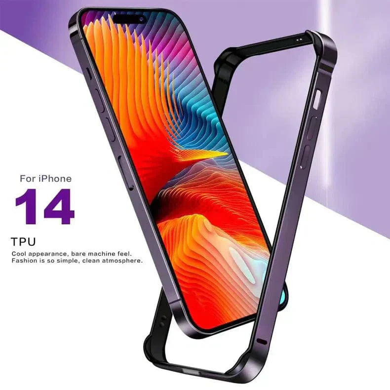 Metal Reinforced Aluminum Frame Case for iPhone 16 Plus Cases & Covers