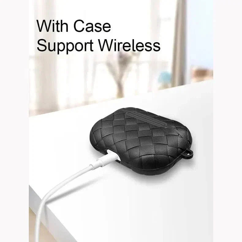Weave Breathable Matte Soft Grid Cover for Airpods 1 | 2 Cases & Covers