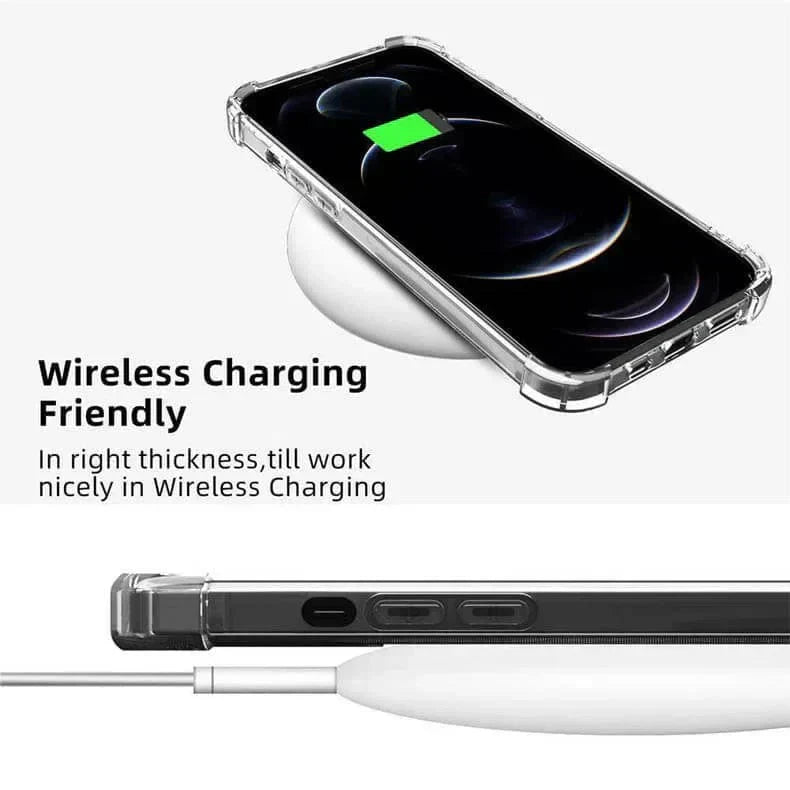 360 Degree Shockproof Soft TPU Case for iPhone 14 Pro Cases & Covers