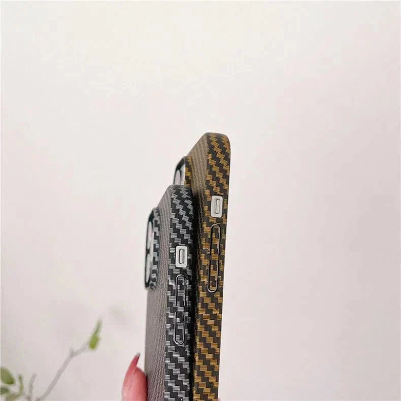 Carbon Fiber Texture Hard Slim Case for iPhone 11 Pro Max Cases & Covers