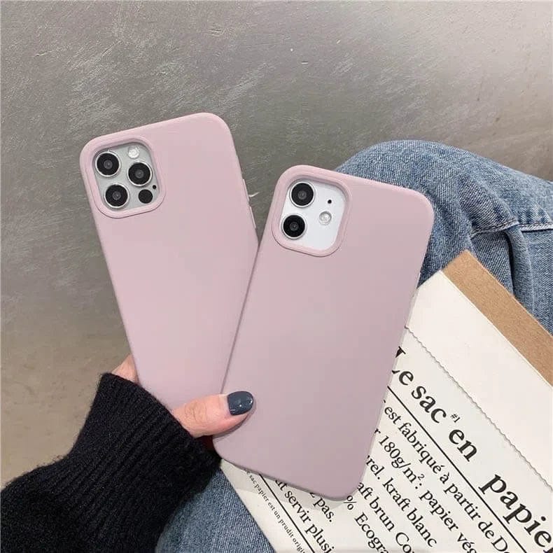 Liquid Silicone inner microfiber Case for iPhone 11 Cases & Covers