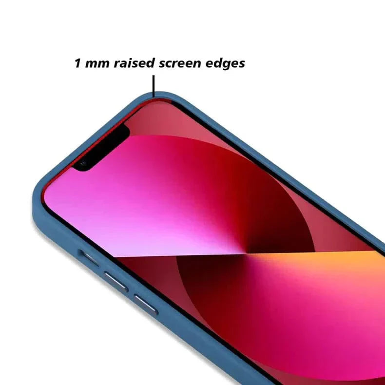 3 In 1 Metal Camera Frame Matte TPU Case for iPhone 13 mini Cases & Covers