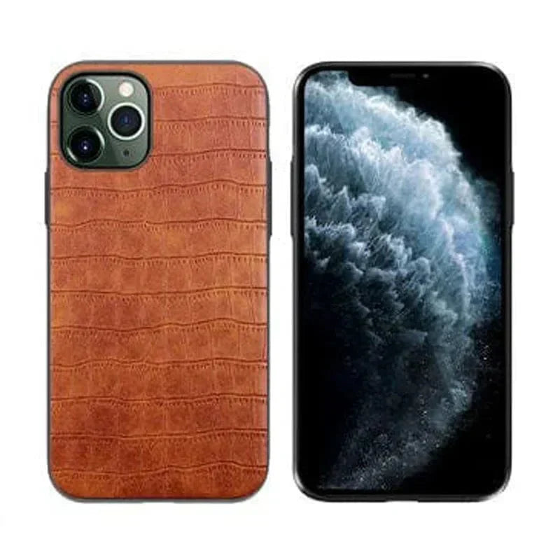 Crocodile TPU Leather Texture Hard Case for iPhone 13 Pro Max Cases & Covers