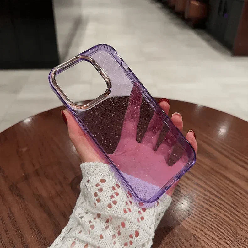 Fashion Bling Glitter Translucent Case for iPhone 16 Plus Cases & Covers