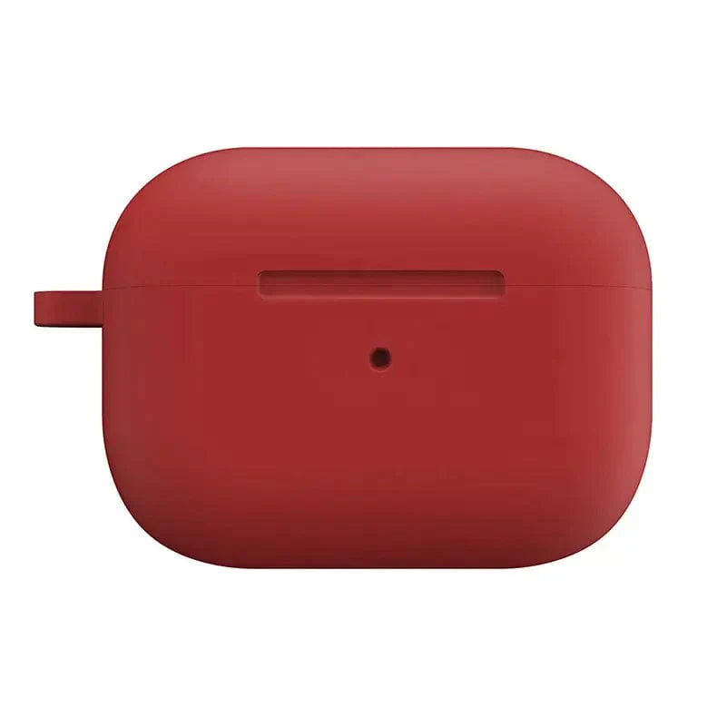 Liquid Silicone front LED visible Cover for Airpods Pro | Pro 2 Airpods Pro | Pro 2 red Cases & Covers