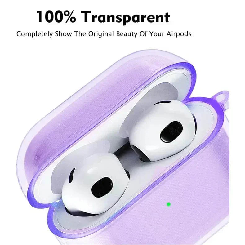 Translucent Colored Soft TPU Cover for Airpods Pro Cases & Covers