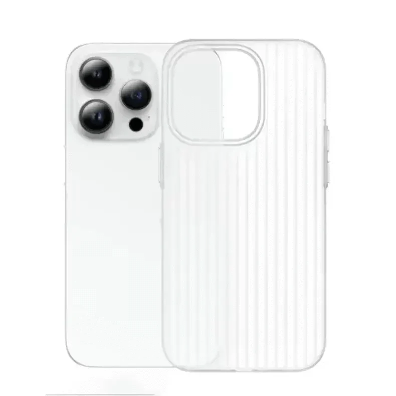 Fluted Texture Magsafe Matte Case for iPhone 15 Pro Max Cases & Covers