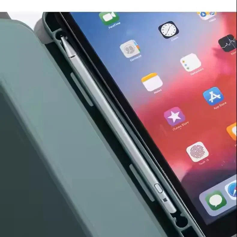 Faux Leather TPU Fabric Finish Cover for iPad Air M2 | Air 2 M3 (13-inch)