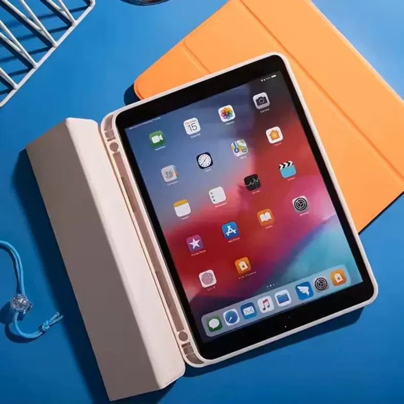 Faux Leather TPU Fabric Finish Cover for iPad Pro 7 M4 (2024) (13-inch)