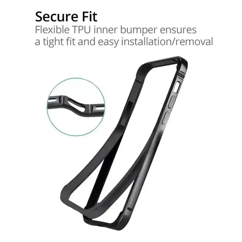 Metal Reinforced Aluminum Frame Case for iPhone 16 Plus Cases & Covers