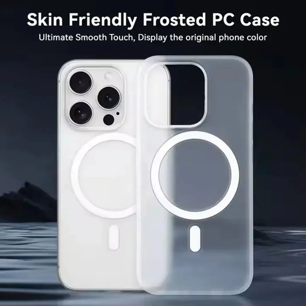Frosted Ultra-Thin Slim Matte Magsafe Hard Case for iPhone 15 Pro Max Cases & Covers