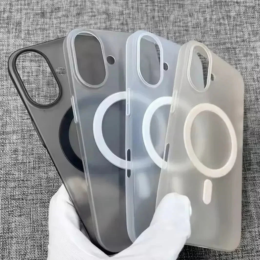 Frosted Ultra-Thin Slim Matte Magsafe Hard Case for iPhone 15 Pro Max Cases & Covers