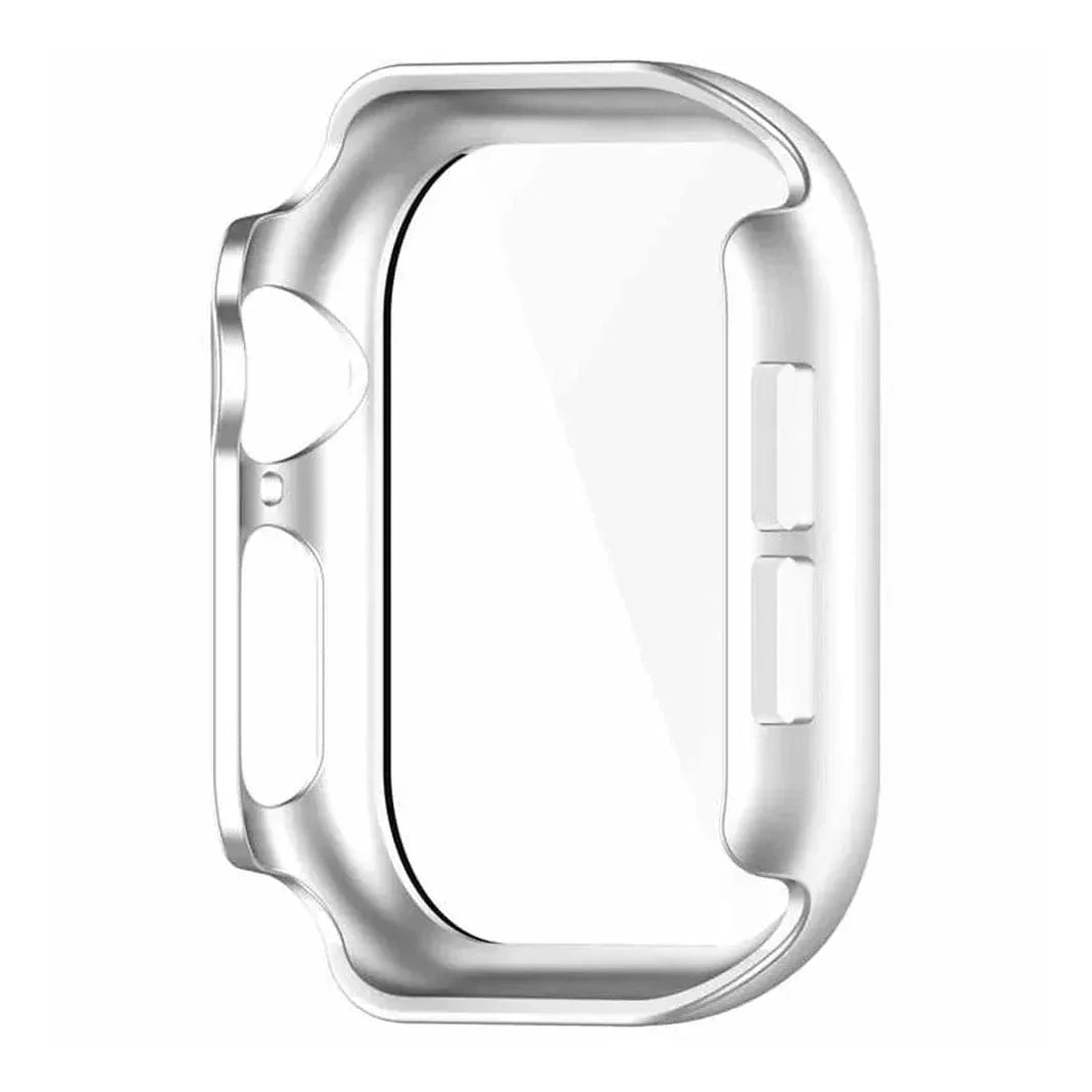 in-build Glass Glossy Cover for Apple Watch 42mm S10 Cases & Covers