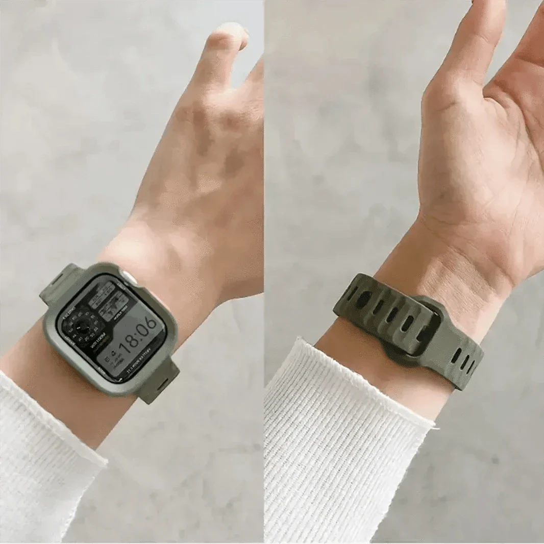 Rugged TPU Soft Cover for Apple Watch 40mm Cases & Covers