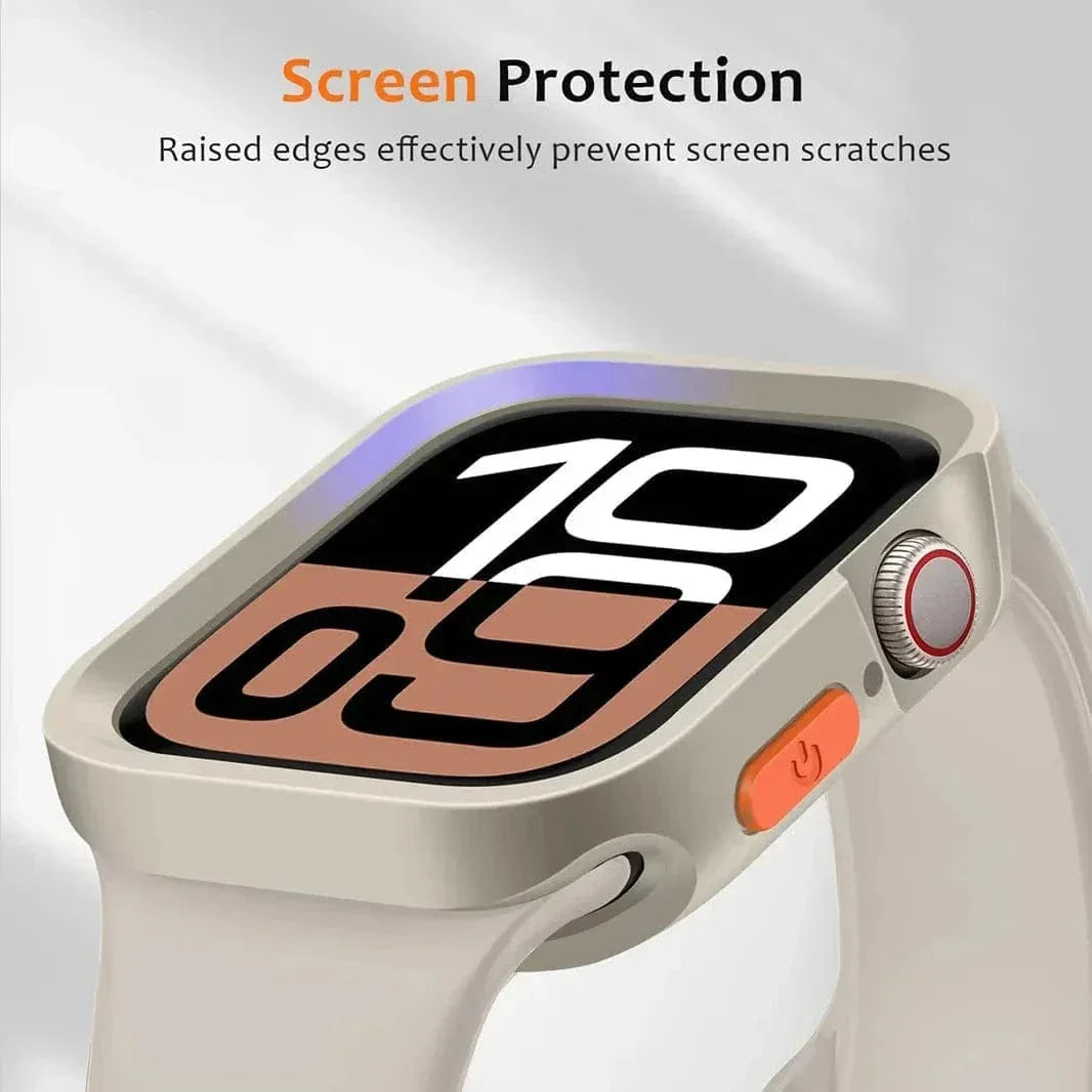 Rugged TPU Soft Cover for Apple Watch 44mm Cases & Covers