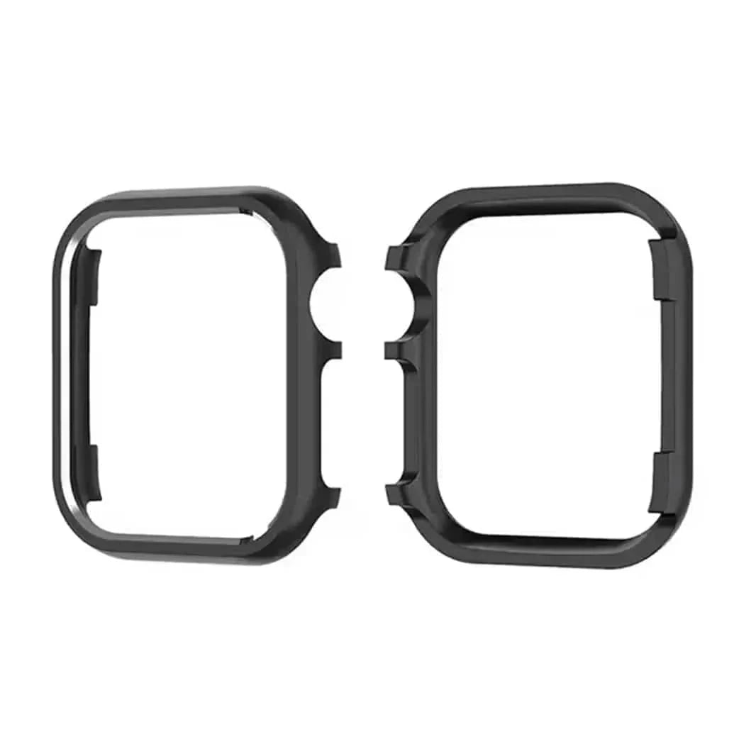 Shiny Metal Aluminium Alloy Bumper for Apple Watch 40mm Cases & Covers