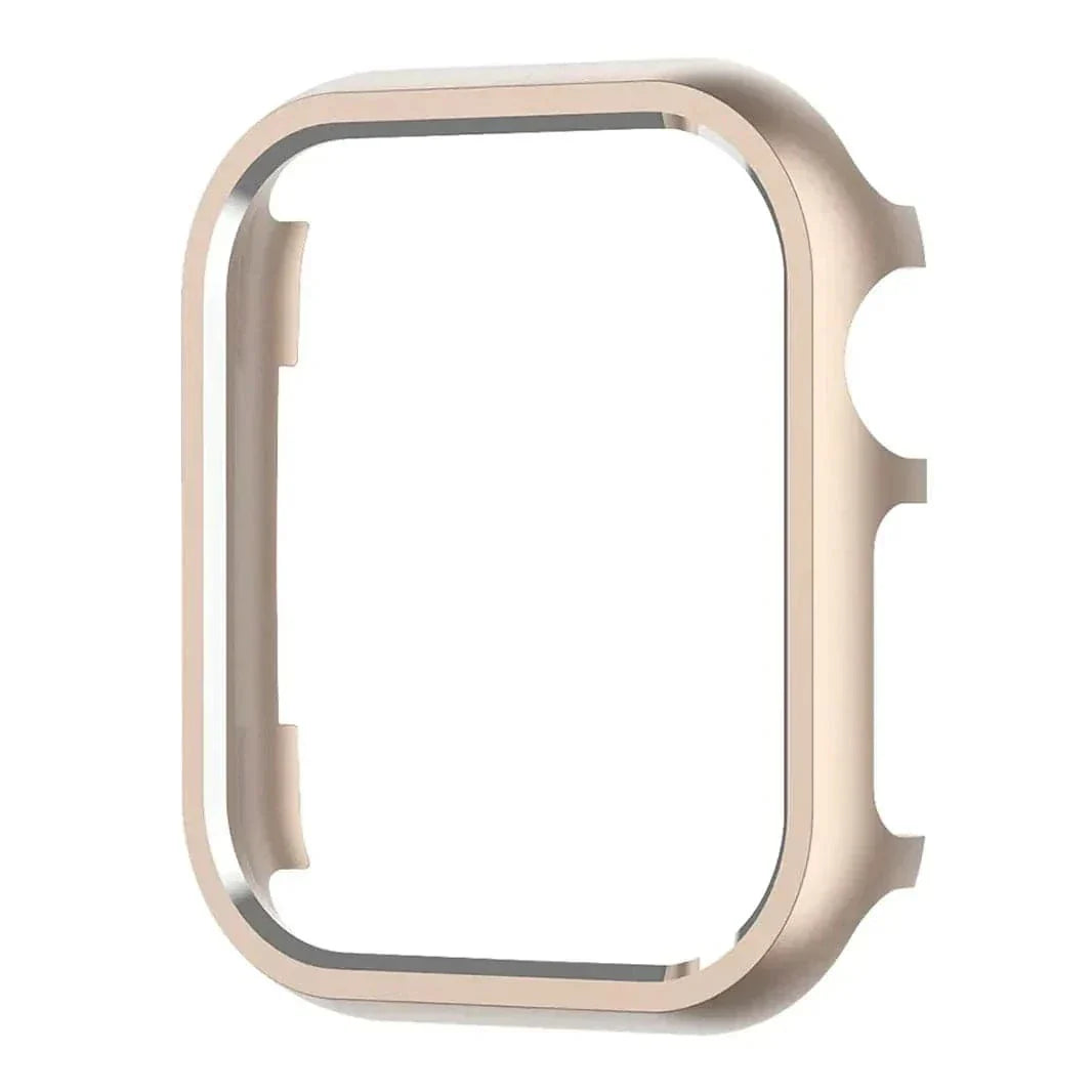 Shiny Metal Aluminium Alloy Bumper for Apple Watch 40mm Cases & Covers