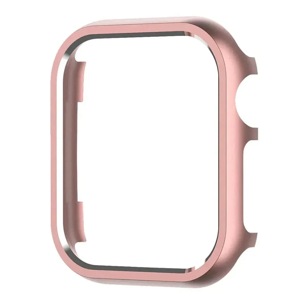Shiny Metal Aluminium Alloy Bumper for Apple Watch 40mm Cases & Covers