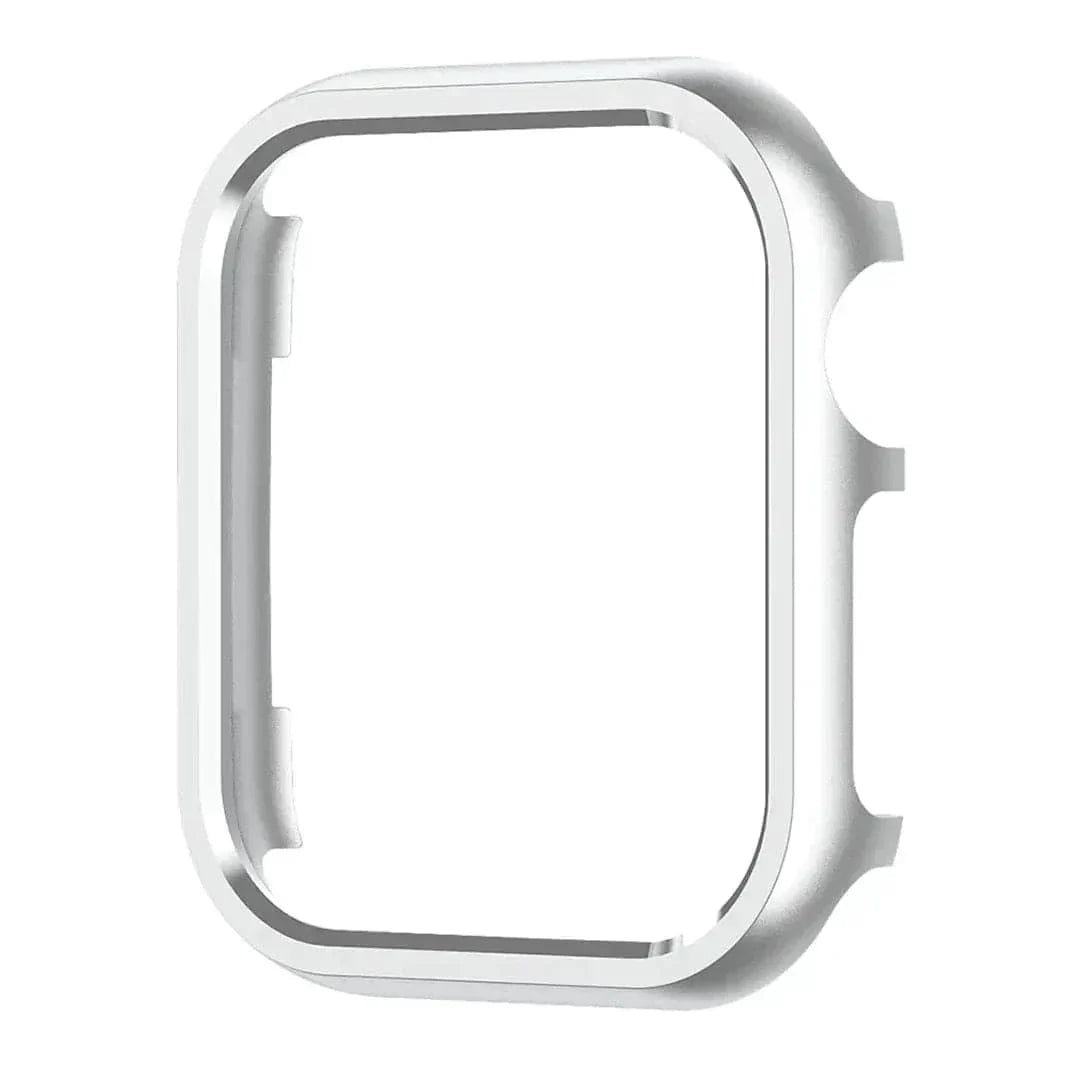 Shiny Metal Aluminium Alloy Bumper for Apple Watch 40mm Cases & Covers