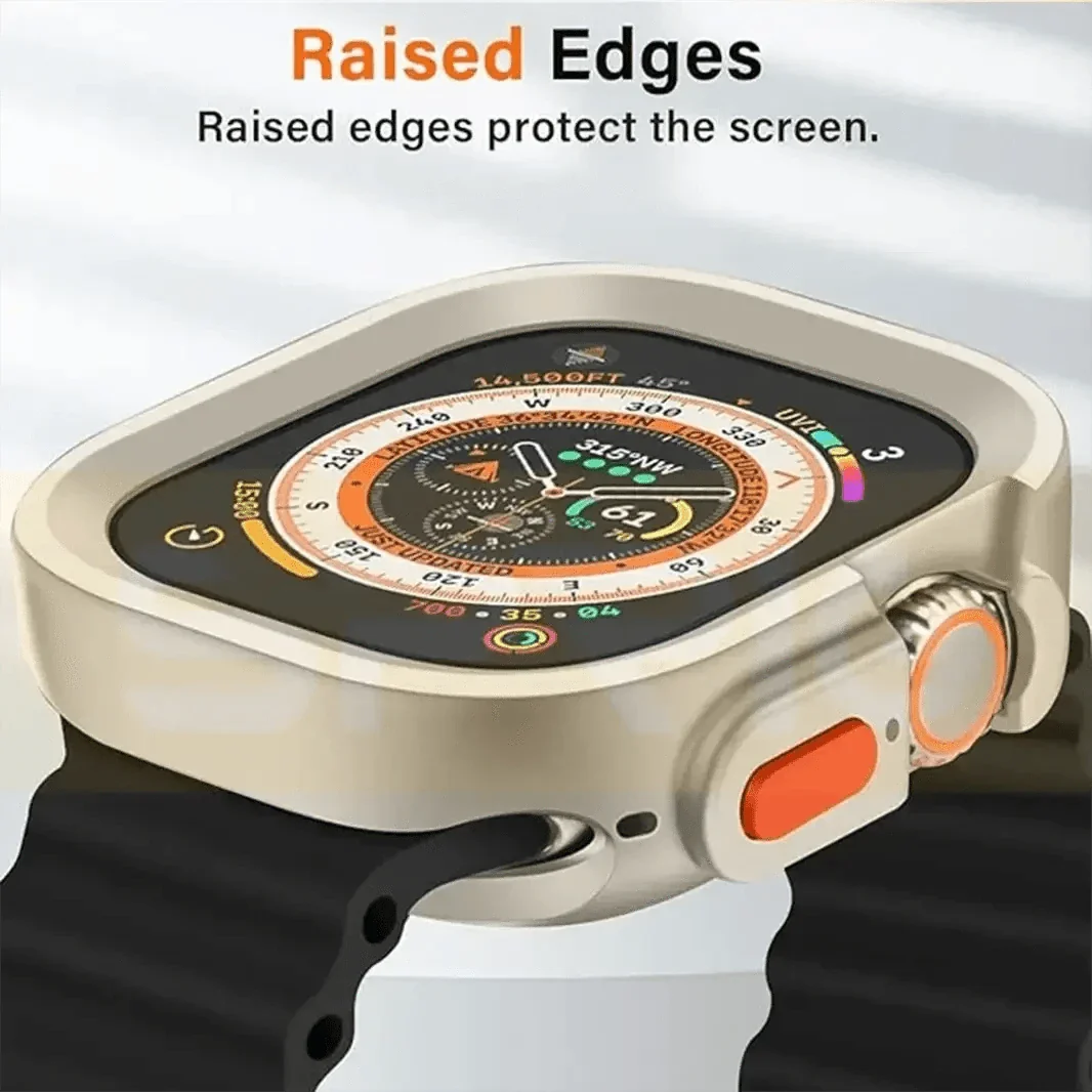 Rugged TPU Soft Cover for Apple Watch 45mm Cases & Covers