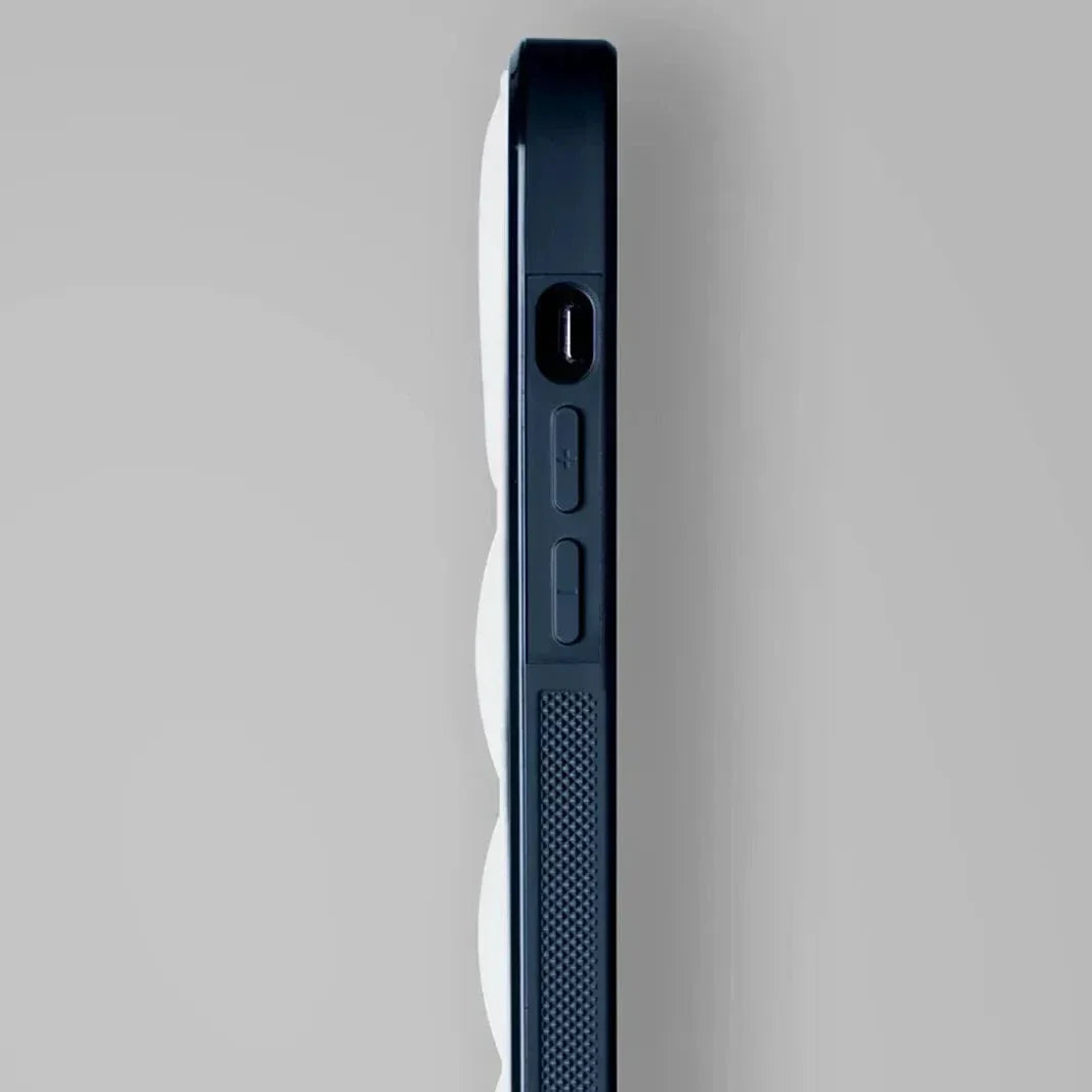 Puffer Pattern Soft TPU Hard Case for iPhone 15 Pro Cases & Covers