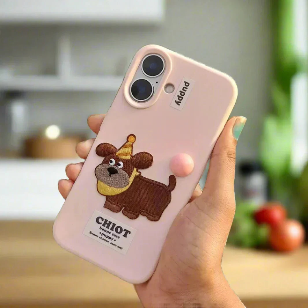 Cute 3D Patterns Silicone TPU Case for iPhone 12 Cases & Covers