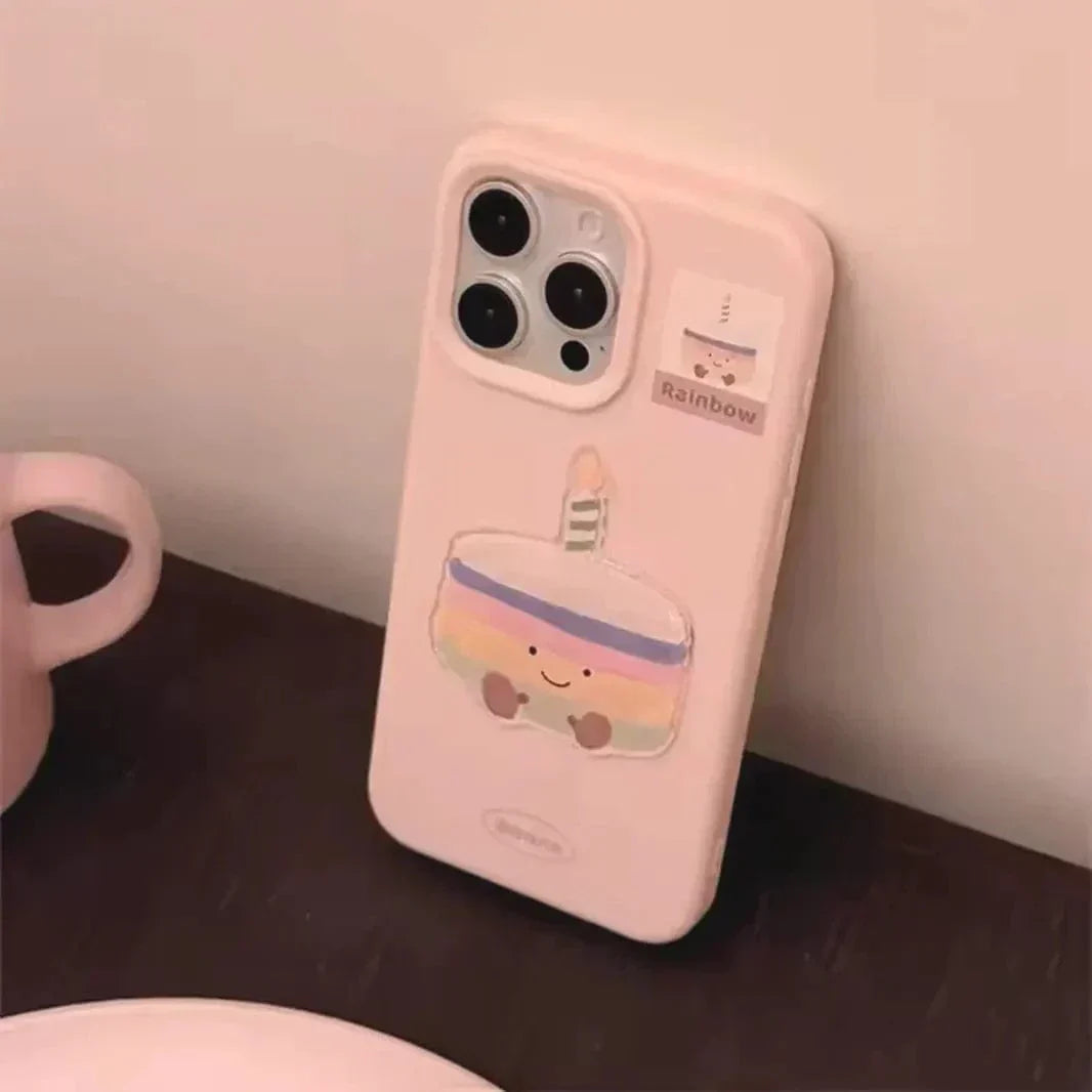 Cute 3D Patterns Silicone TPU Case for iPhone 12 Cases & Covers
