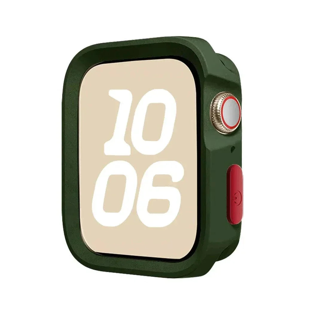 Rugged TPU Soft Cover for Apple Watch 40mm 40mm army-green Cases & Covers