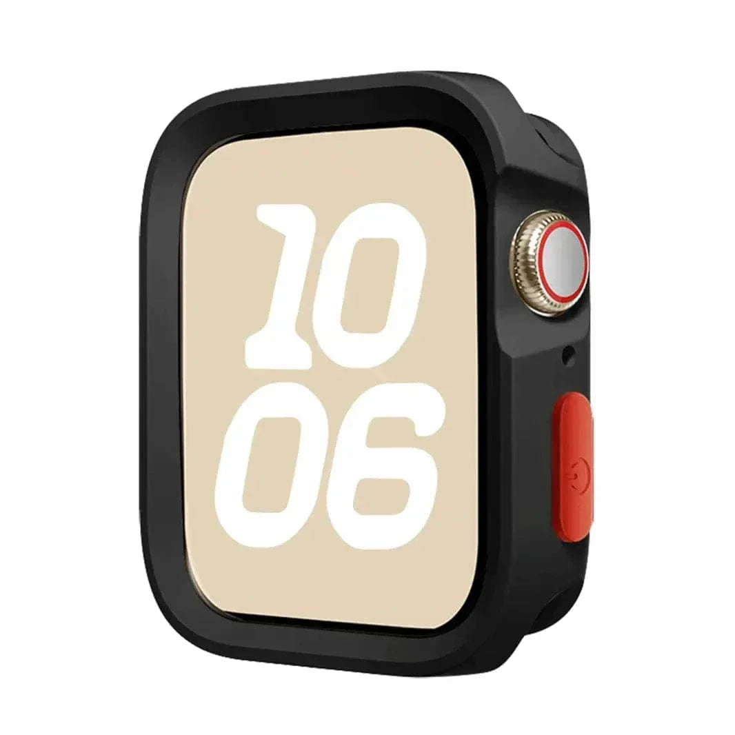 Rugged TPU Soft Cover for Apple Watch 41mm 41mm black Cases & Covers