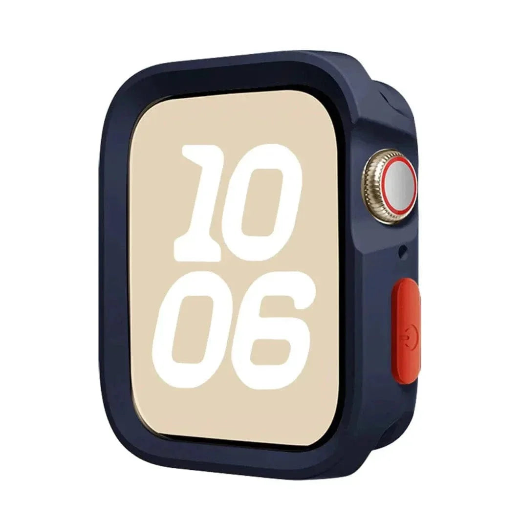Rugged TPU Soft Cover for Apple Watch 41mm 41mm midnight-blue Cases & Covers