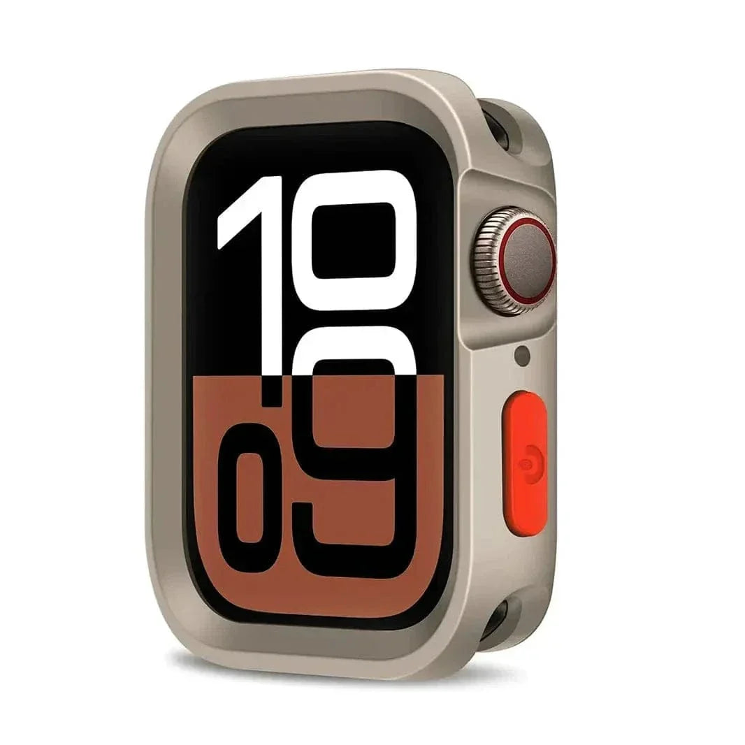 Rugged TPU Soft Cover for Apple Watch 41mm 41mm starlight Cases & Covers