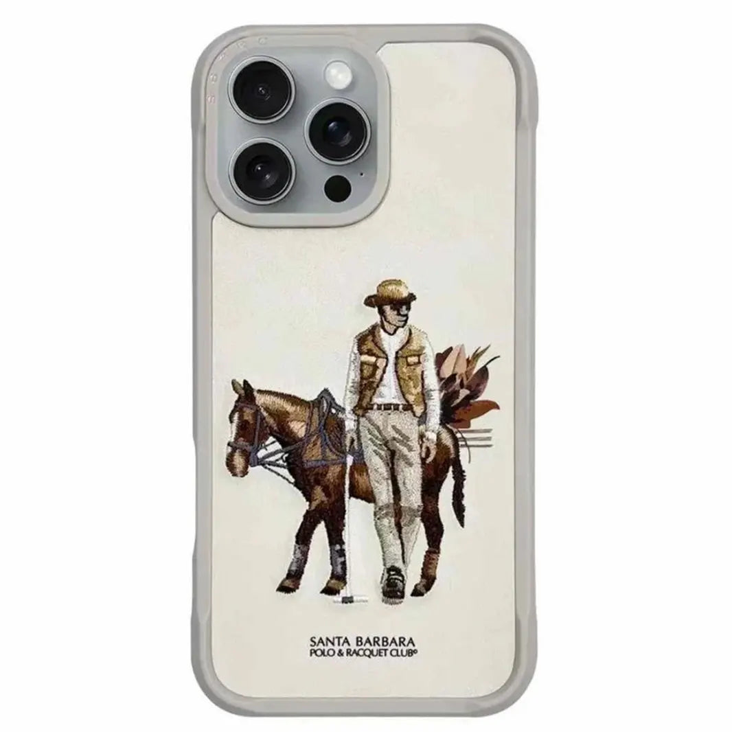 Santa Barbara Cedric Series Case for iPhone 16 iPhone 16 cream Cases & Covers