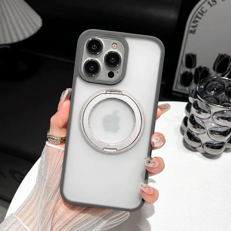 360 Degree Rotatable Magnetic Kickstand Shockproof Hard Case for iPhone 15 Cases & Covers