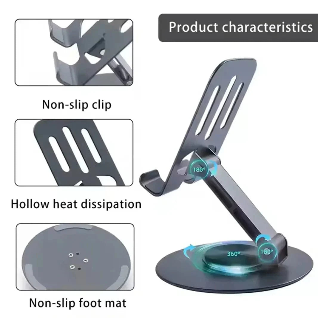 360 Rotatable Metal Aluminium Mobile Phone Stand