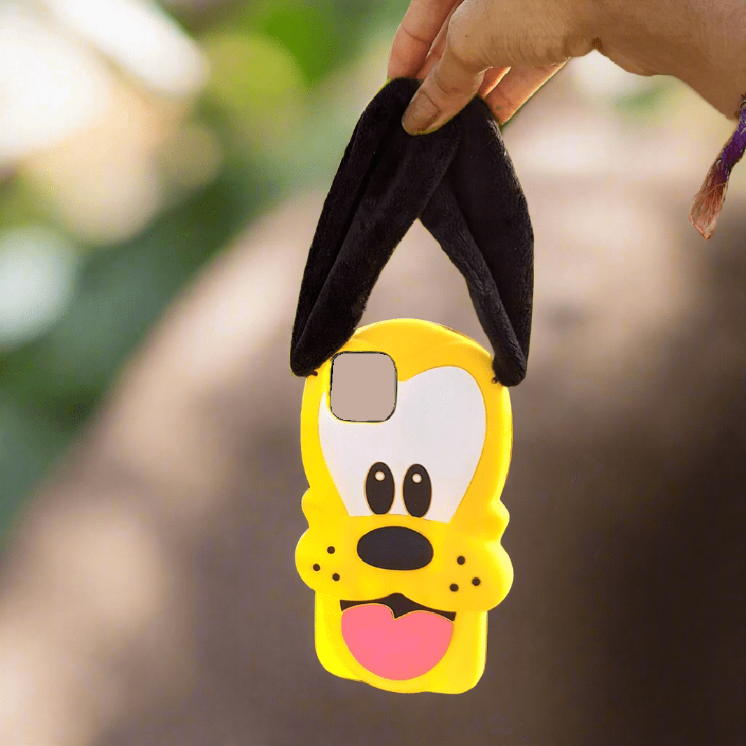 3D Cartoon Character Soft Silicone Case for iPhone 15 Cases & Covers