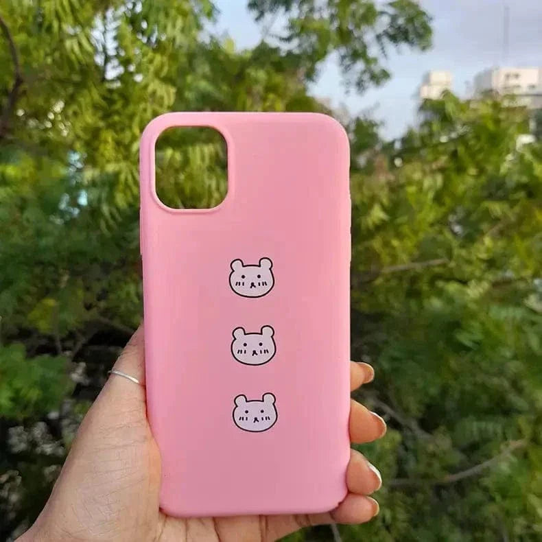 4 Cut Soft Touch Coating Printed Matte Hard Case for iPhone 14 Pro Max Cases & Covers