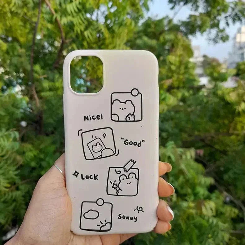 4 Cut Soft Touch Coating Printed Matte Hard Case for iPhone 14 Pro Max Cases & Covers