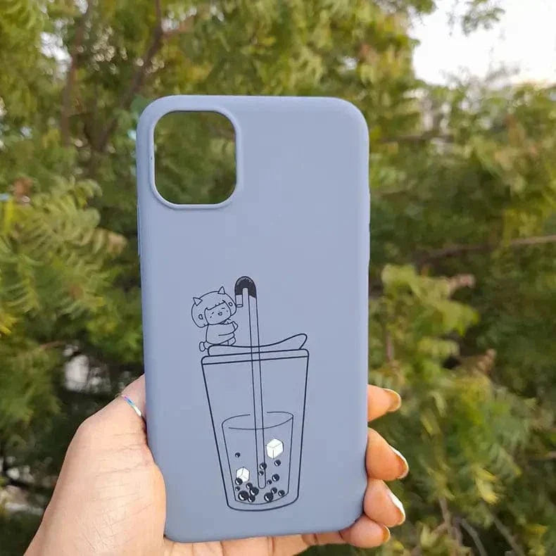 4 Cut Soft Touch Coating Printed Matte Hard Case for iPhone 14 Pro Max iPhone 14 Pro Max Grey Cases & Covers