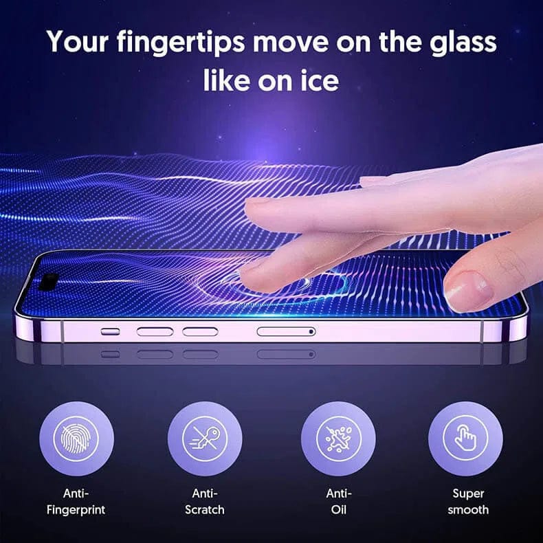 9H Full Tempered Glass for iPhone 14 - Ktusu