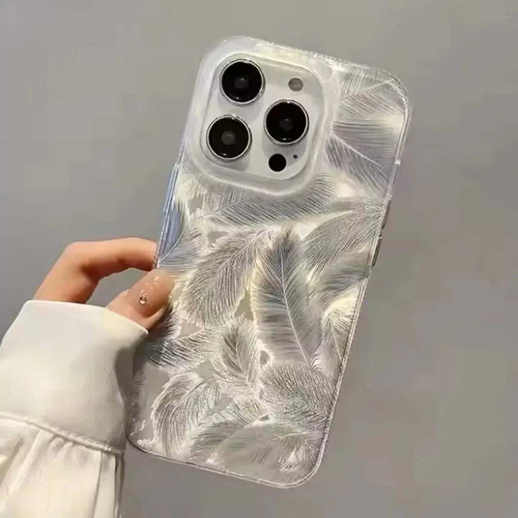 Aesthetic Laser Printing Luxury Hard Case for iPhone 16 Plus Cases & Covers
