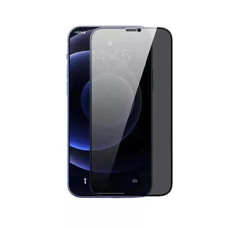 Anti-Spy Speaker Grill Tempered Glass for iPhone 14 iPhone 14 - Ktusu