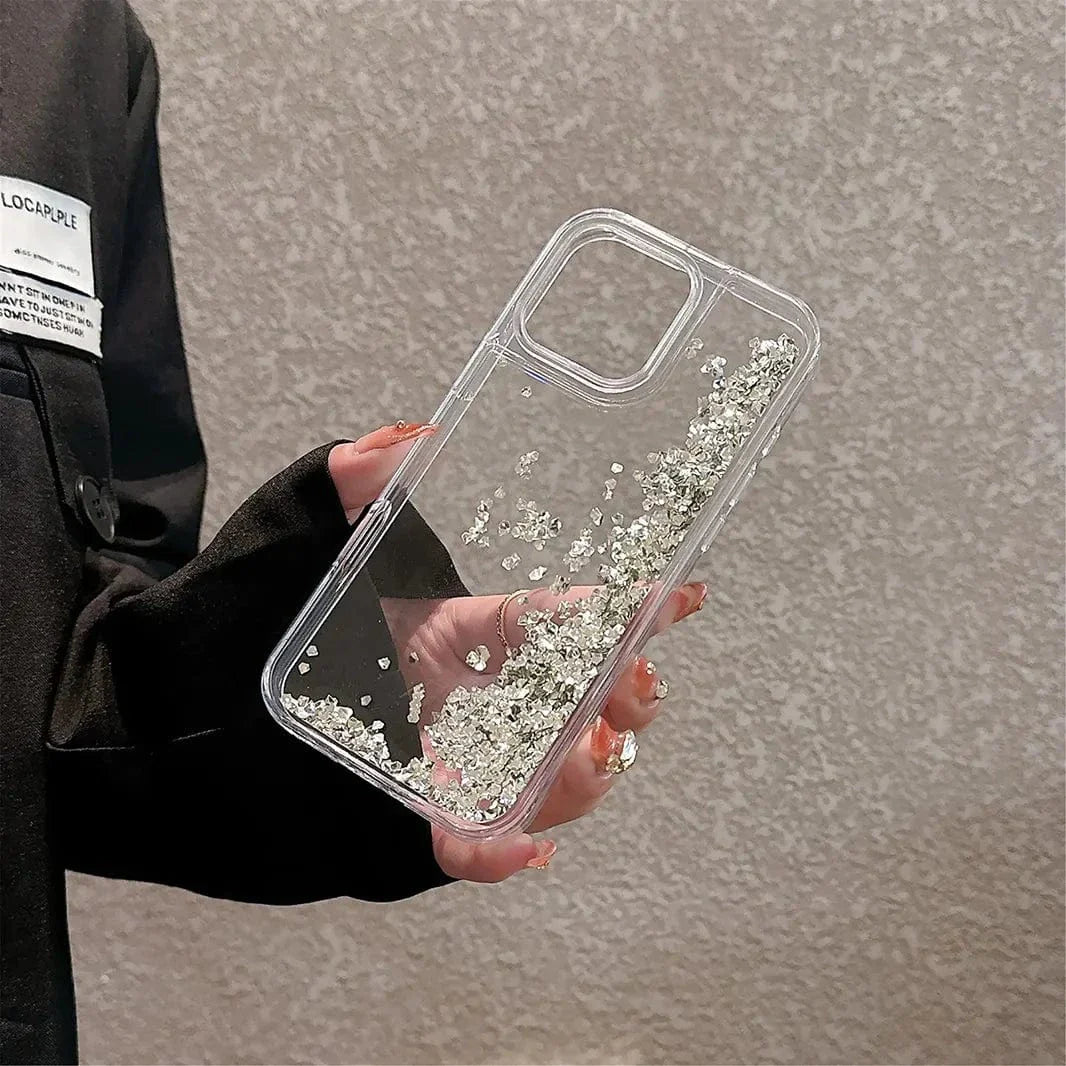Bling Liquid Glitter Hard Case for iPhone 15 | 14 | 13 Cases & Covers
