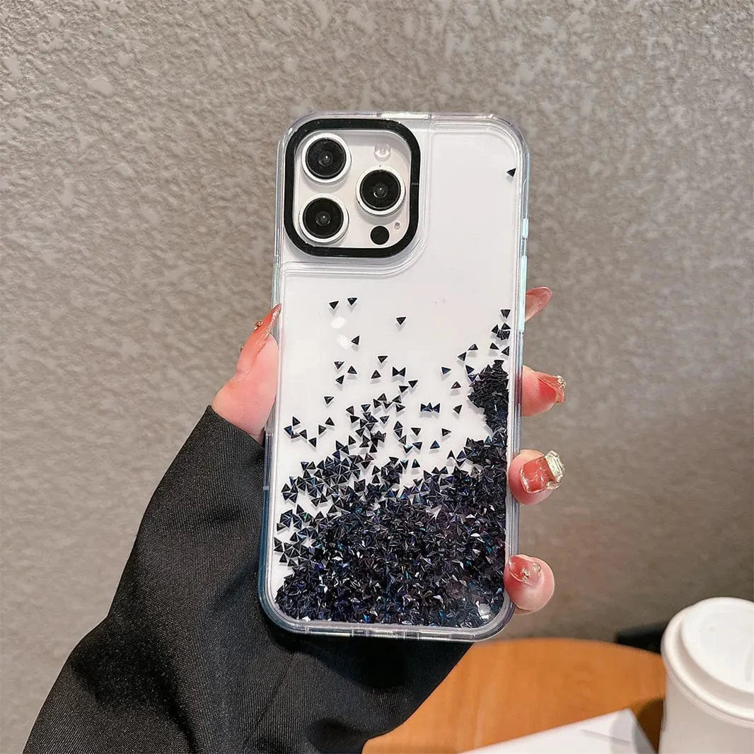 Bling Liquid Glitter Hard Case for iPhone 15 | 14 | 13 Cases & Covers