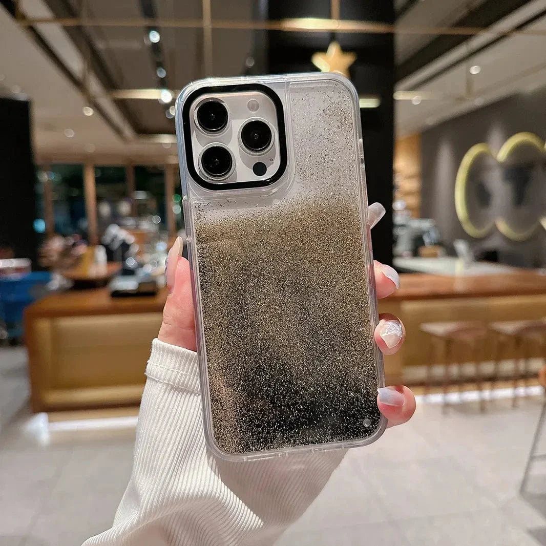 Bling Liquid Glitter Hard Case for iPhone 15 | 14 | 13 Cases & Covers