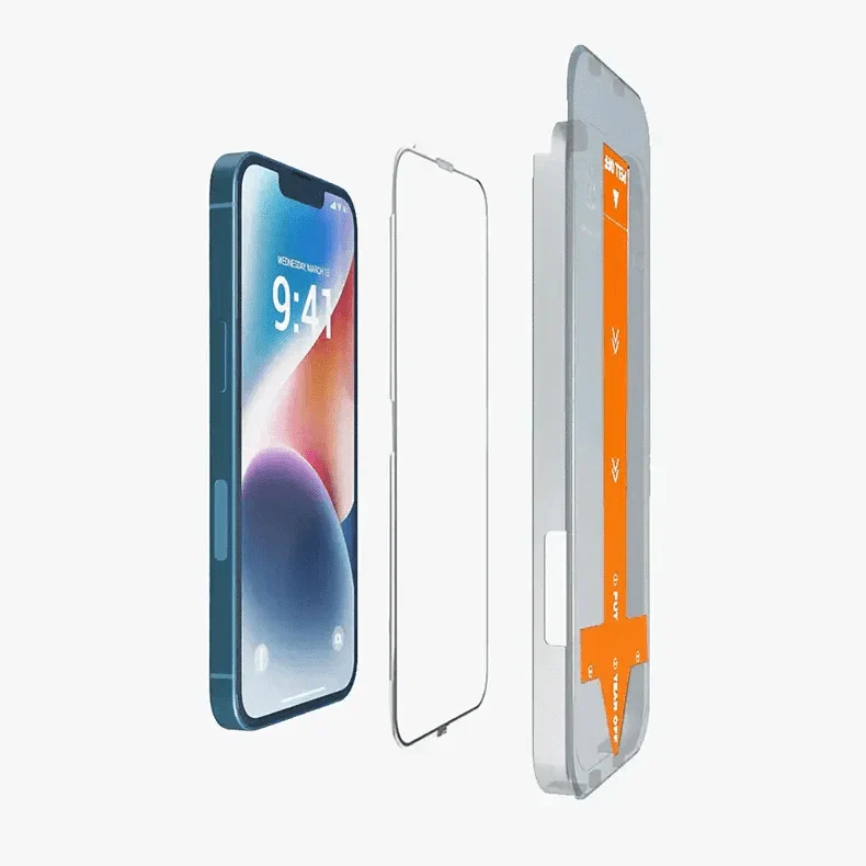 Brave Bear Easy Applicator Edge to Edge Tempered Glass for iPhone 15 Plus Tempered Glass
